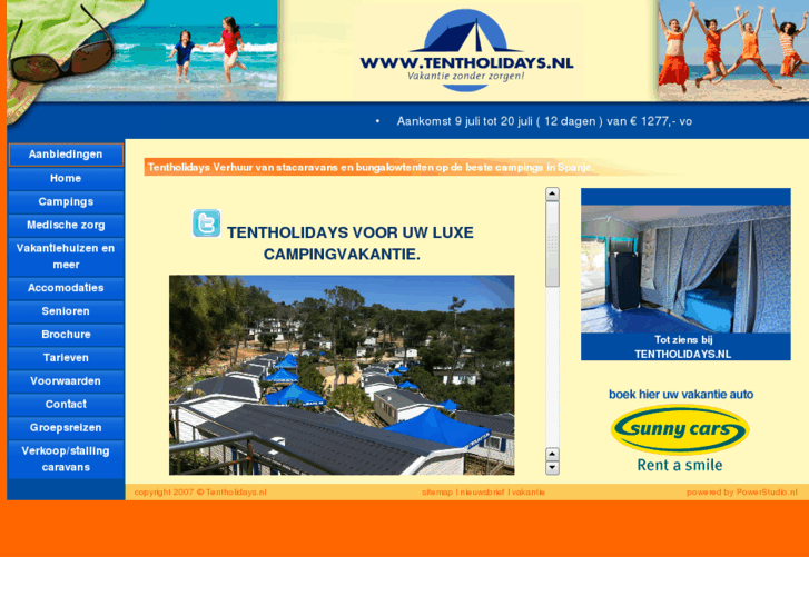 www.tentholidays.es