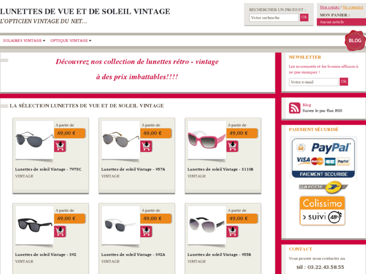 www.acheter-lunettes-vintage.com