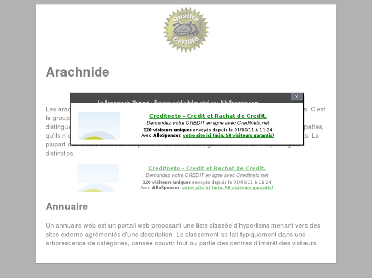 www.arachnide.net