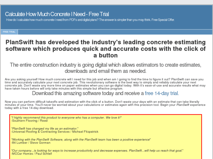 www.calculatehowmuchconcreteineed.com