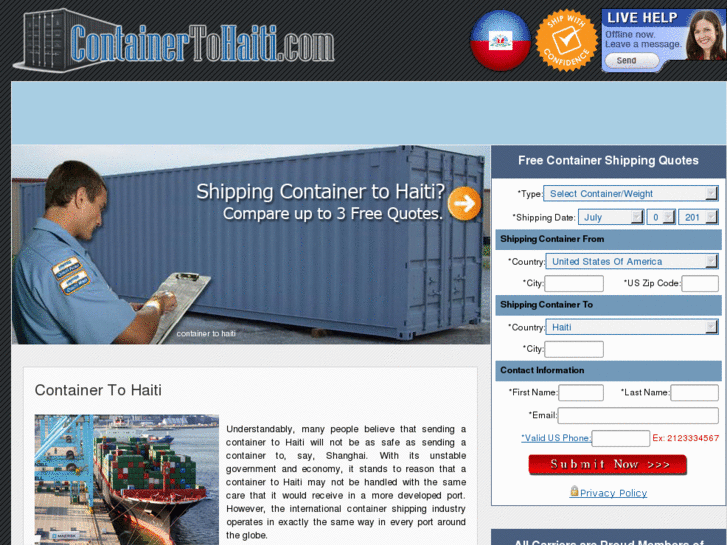 www.containertohaiti.com