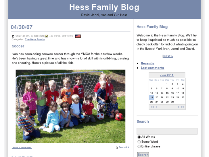 www.hessfamilyonline.com