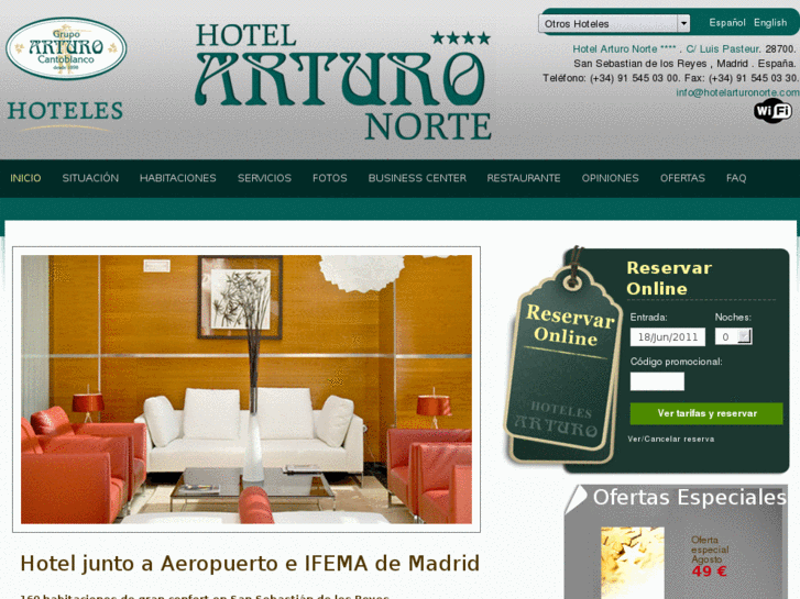 www.hotelarturonorte.com