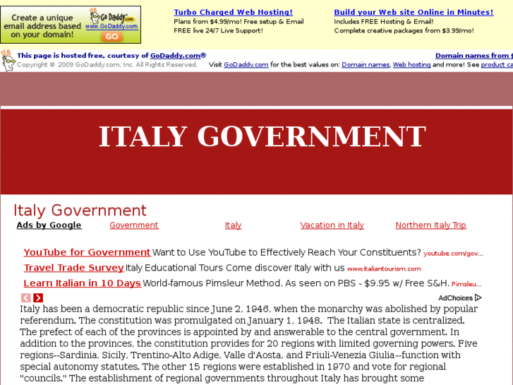 www.italygovernment.com