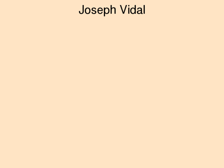 www.josephvidal.com