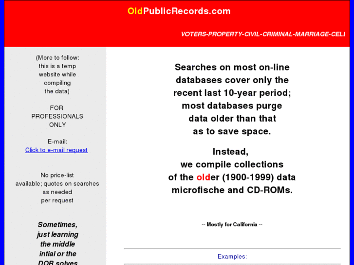 www.oldpublicrecords.com