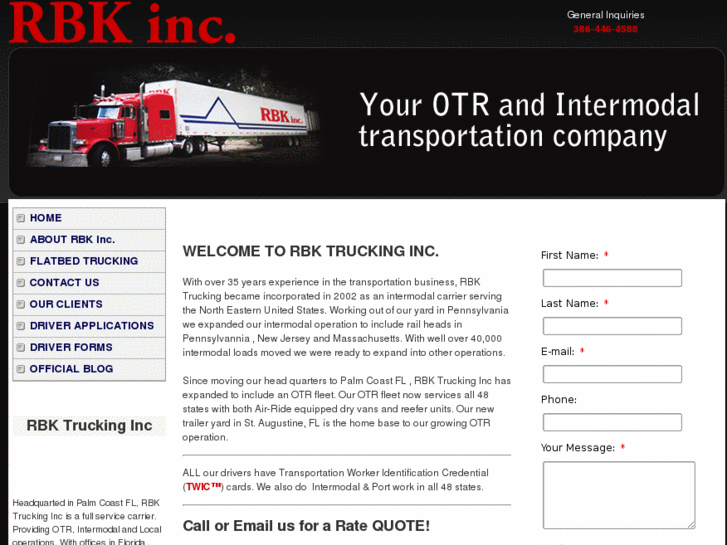 www.rbktrucking.com