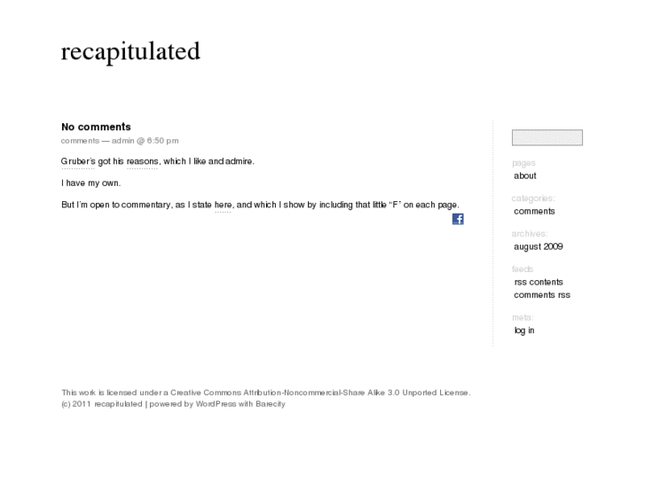 www.re-capitulated.com