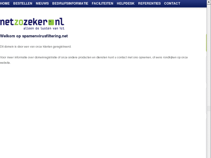 www.spamenvirusfiltering.net