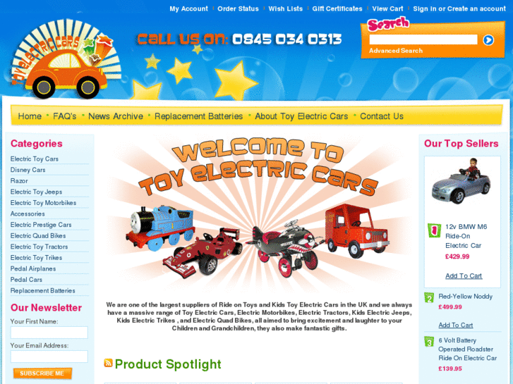 www.toy-electric-cars.co.uk