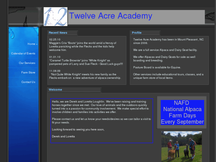 www.twelveacreacademy.net