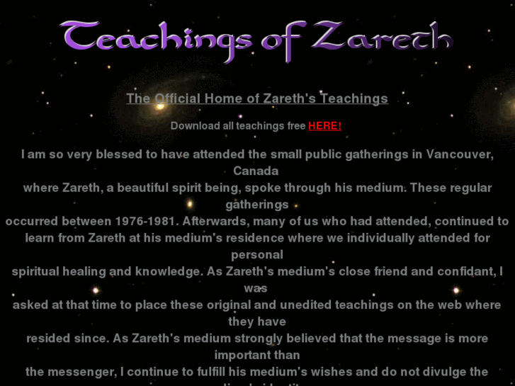 www.zarethteachings.com