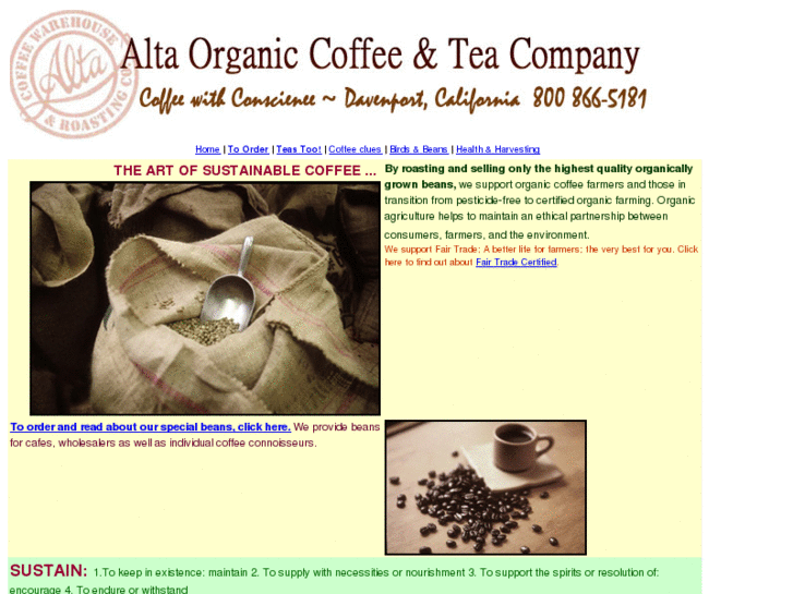 www.altaorganiccoffee.com