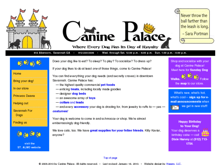 www.caninepalacesavannah.com