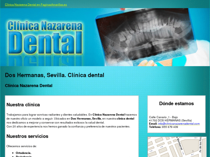 www.clinicanazarenadental.com