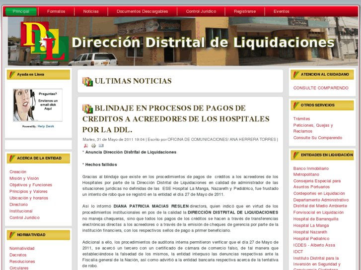 www.dirliquidaciones.gov.co