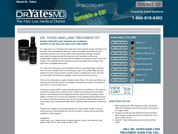 www.dryateshairloss.com