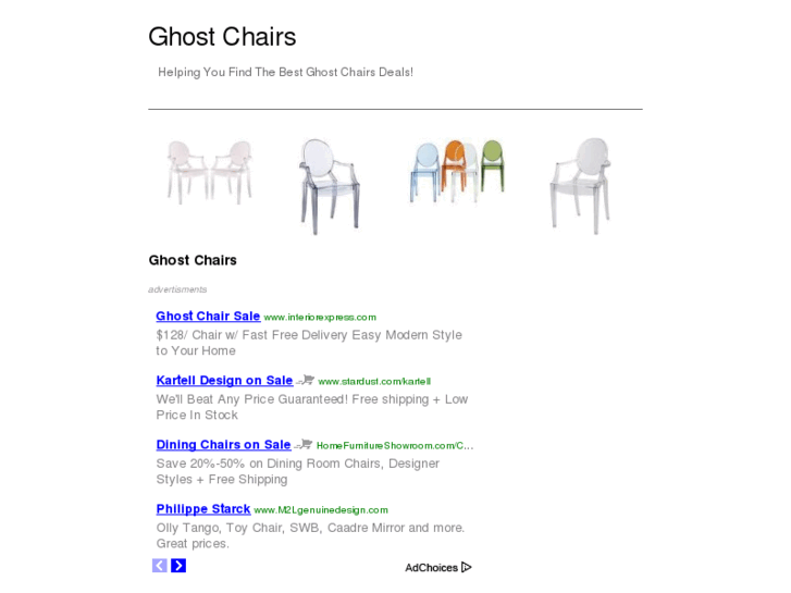 www.ghostchairs.net