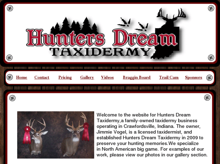 www.huntersdreamtaxidermy.net