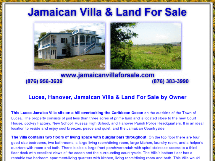 www.jamaicanvillaforsale.com