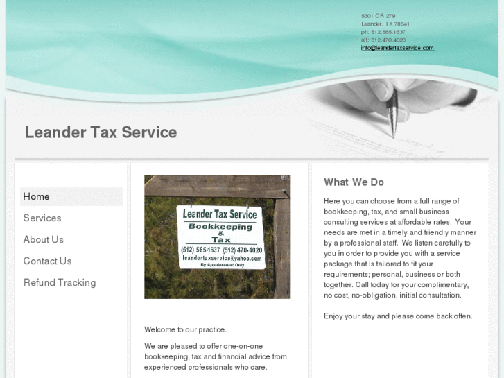 www.leandertaxservice.com