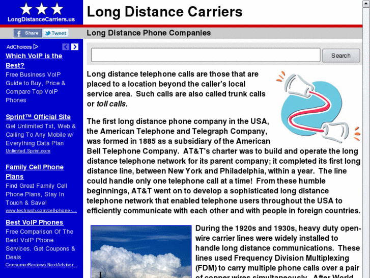 www.longdistancecarriers.us