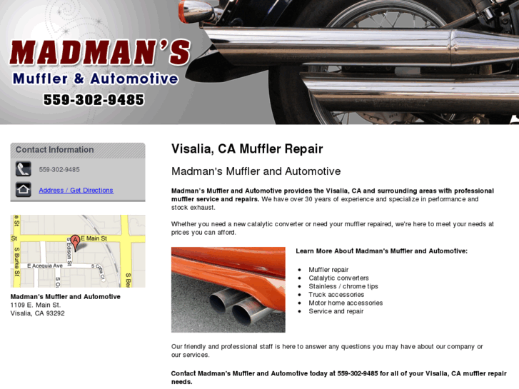 www.madmansmufflerrepair.com