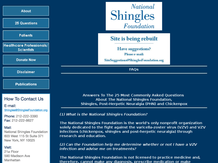 www.nationalshinglesfoundation.com