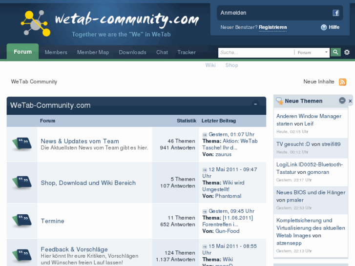 www.wetab-community.de