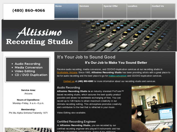 www.altissimorecordingstudio.com