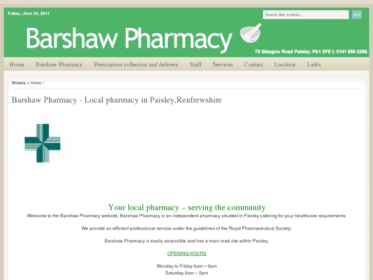 www.barshawpharmacy.com