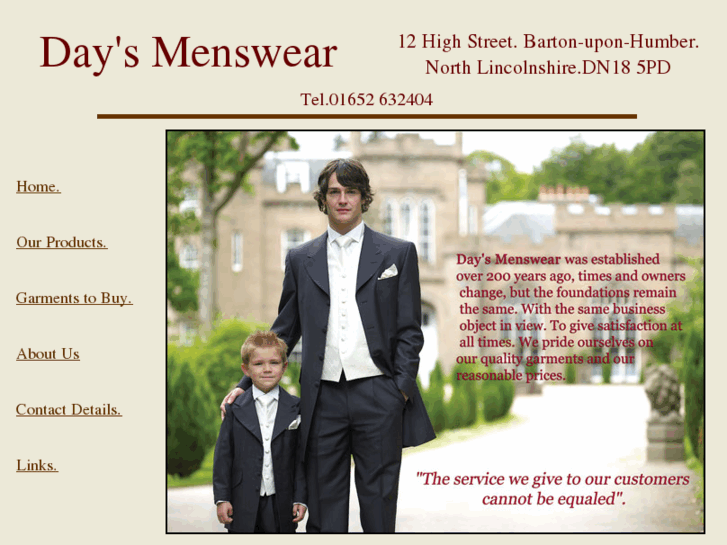 www.daysmenswear.com