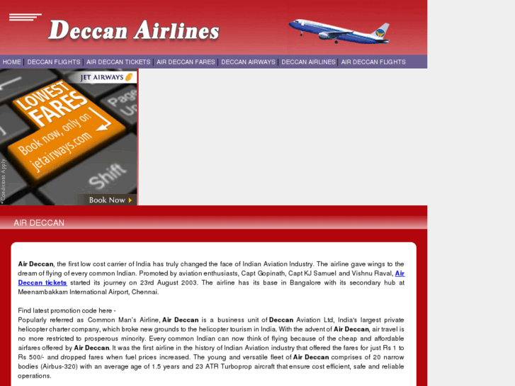 www.deccanairlines.in