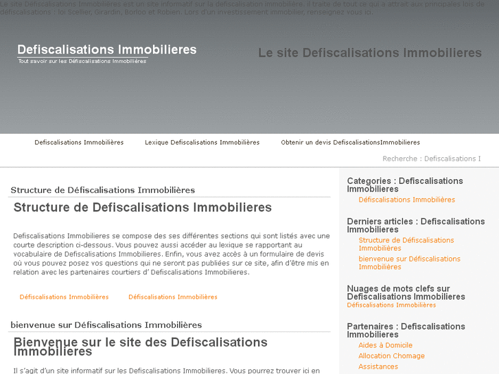 www.defiscalisationsimmobilieres.fr