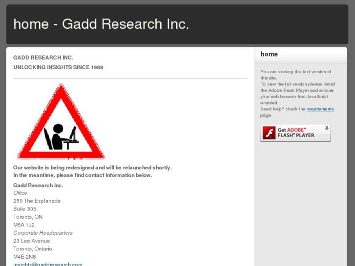 www.gaddresearch.com