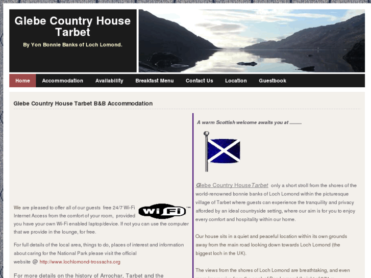 www.glebecountryhousetarbet.com