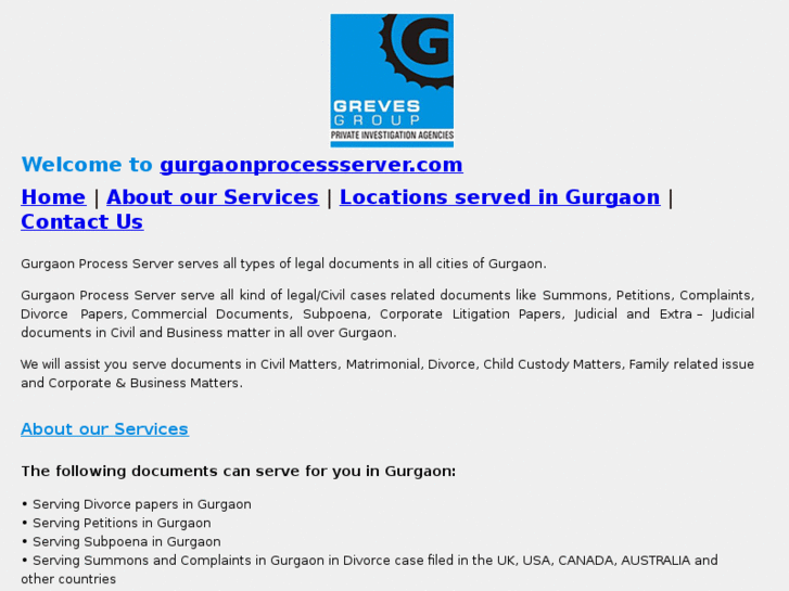 www.gurgaonprocessserver.com