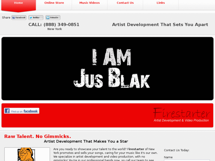 www.iamjusblak.com