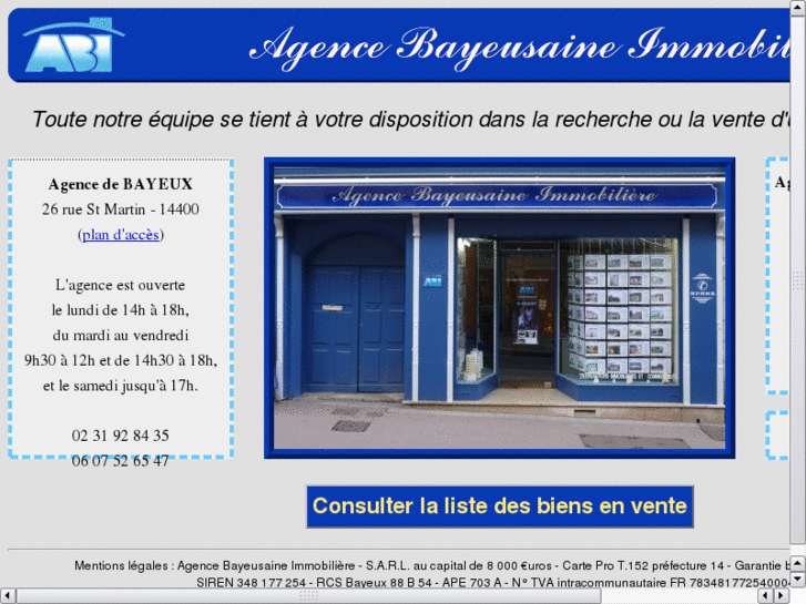 www.immobilier-bayeux-abi.com