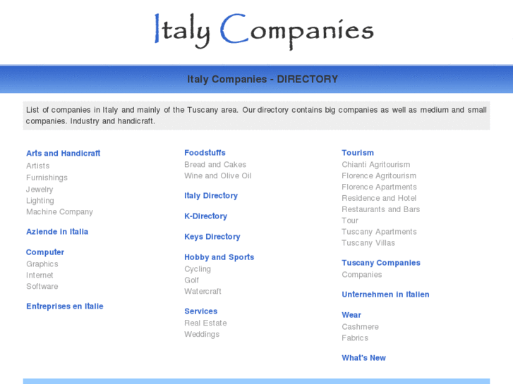 www.italy-companies.com