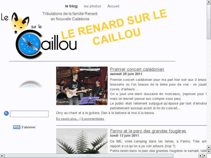 www.lerenardsurlecaillou.info