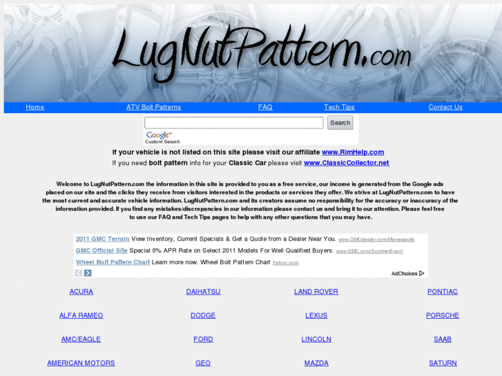www.lugnutpattern.com