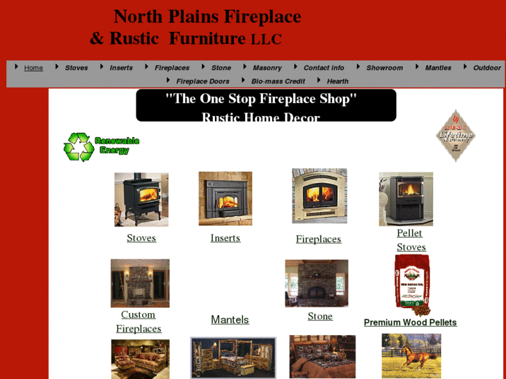 www.northplainsfireplaceandrusticfurniture.com