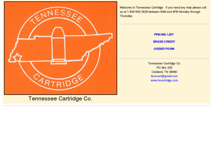 www.tennesseecartridge.com