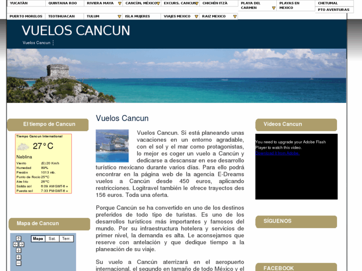 www.vueloscancun.es