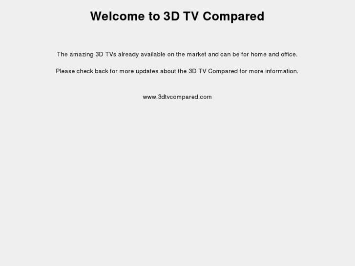 www.3dtvcompared.com