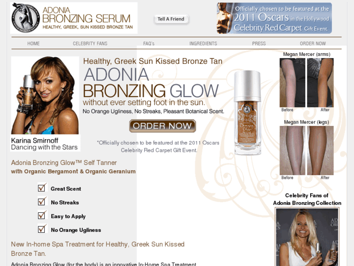 www.adoniabronzeglow.com