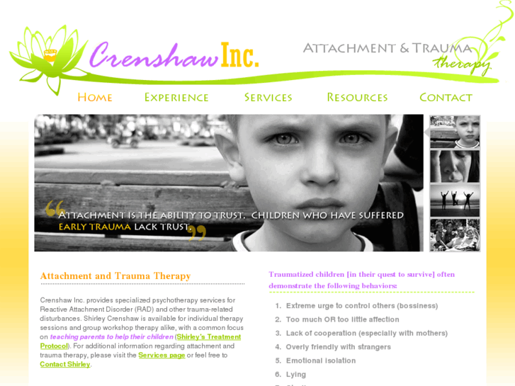 www.attachmenttrauma.com