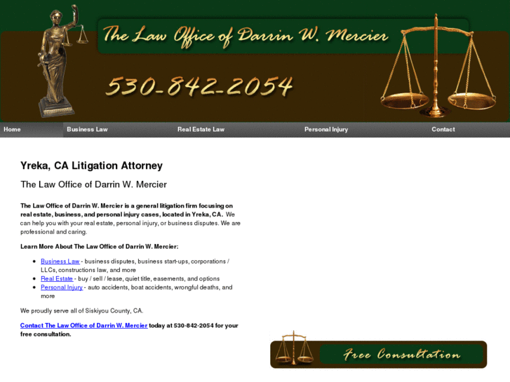 www.darrinmercierlaw.com