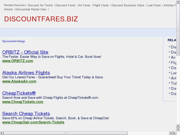 www.discountfares.biz